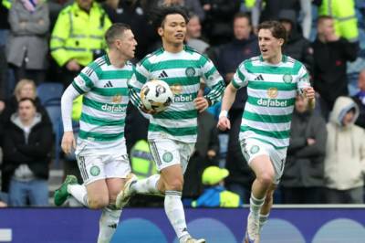 Late drama as Celtic fight back for draw at Rangers on O’Neill’s 74th birthday