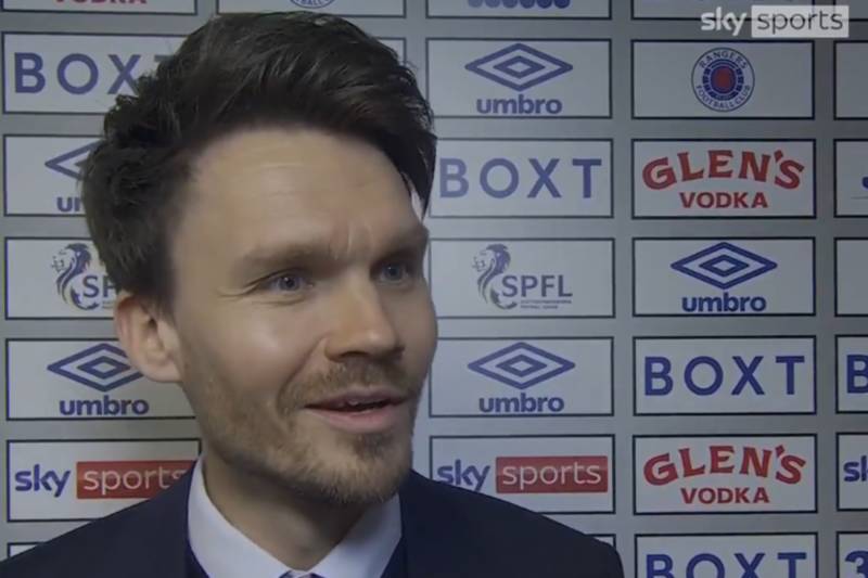 Danny Rohl in smirking Rangers vs Celtic response to Martin O’Neill