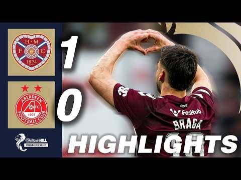 Heart of Midlothian 1-0 Aberdeen | HIGHLIGHTS | William Hill Premiership