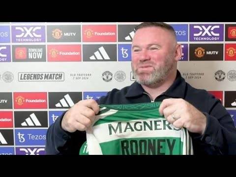 I’m a Big Celtic Fan Wayne Rooney Says His Biggest Football Regret is Not Signing for Celtic!