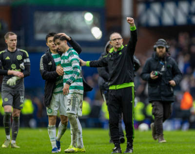 Celtic denied stonewall Ibrox penalty by Beaton and McLean