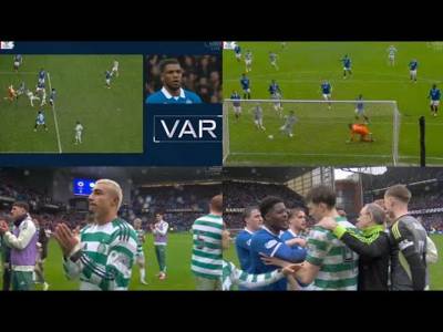 LATE DRAMA & TEMPERS FLARE &ndash; Rangers 2-2 Celtic | Last 10 Minutes & Full Time Scenes