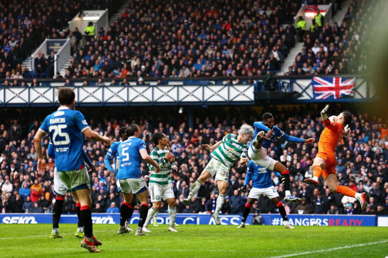 Coming out of Ibrox still in this title race gives Celtic the edge.