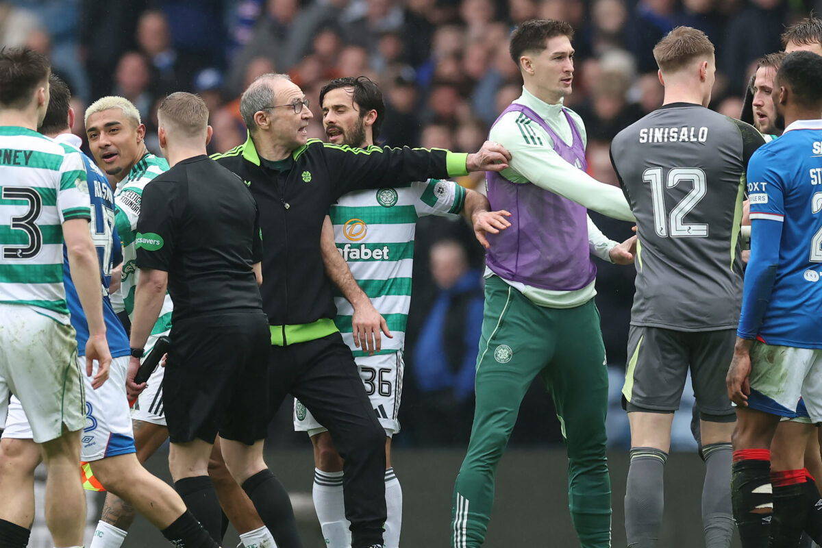 Celtic all but ended the Ibrox side’s title hopes yesterday, if we move above them on Wednesday, we’ll stay there