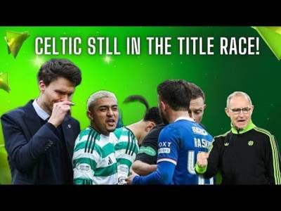Celtic Still in the Title Race the Aftermath of the Draw at Ibrox!