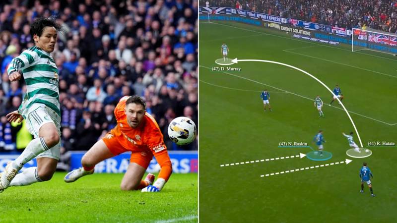 How Reo Hatate tactically stretched and hurt Rangers to keep Celtic alive
