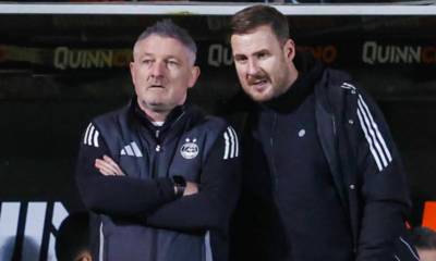 Aberdeen interim boss Peter Leven rocked by double injury blow for Scottish Cup quarter-final and Celtic showdown