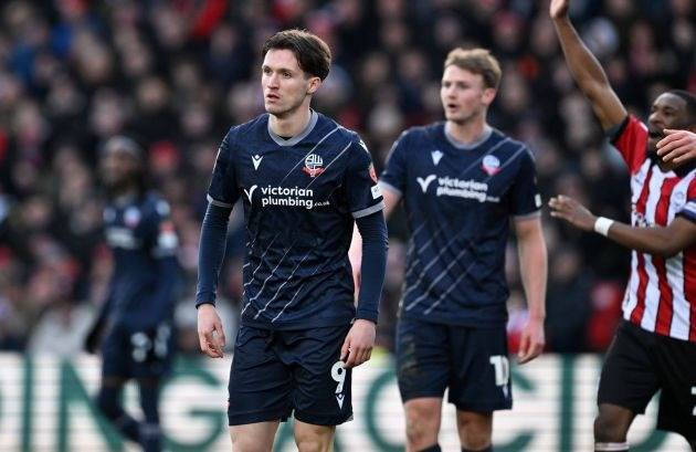 Johnny Kenny praised by Bolton teammate Sam Dalby