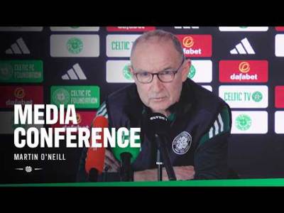 Full Media Conference | Martin O’Neill previews tomorrow night’s trip to Aberdeen (03/03/26) Full Media Conference | Martin O’Neill previews tomorrow night’s trip to Aberdeen (03/03/26)