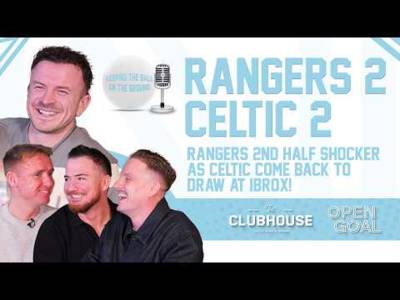RANGERS 2ND HALF SHOCKER AS CELTIC COME BACK TO DRAW 2-2 AT IBROX | Keeping The Ball On The Ground