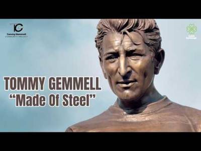 Made Of Steel &ndash; A Tribute To A True Celtic Hero | The Unveiling Of The Tommy Gemmell Statue