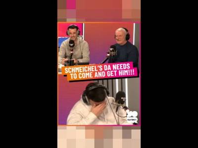 Schmeichel’s Da Needs to Come and Get Him!!!