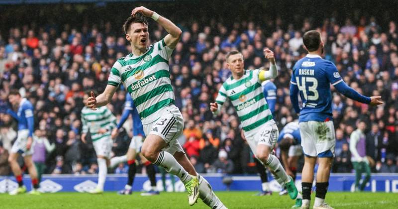 The personal reason Kieran Tierney’s Rangers goal was extra sweet but it’s not really why Celtic hero was buzzing