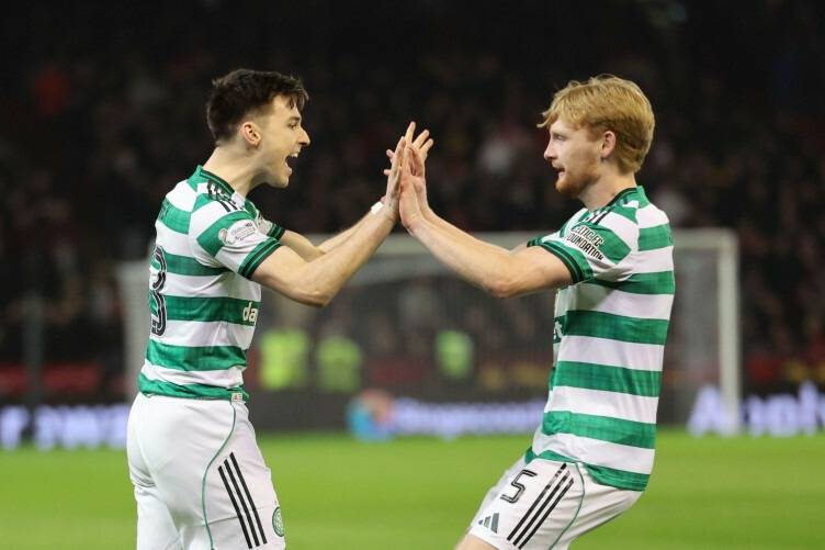 Celtic stay in title hunt with Hearts thanks to Benjamin Nygren’s 19th goal of season