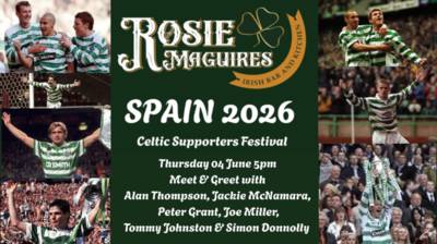 Celtic Supporters Festival Spain – Celtic Players Meet & Greet