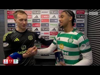 FANTASTIC Sinisalo & MOTM Benjamin Arthur Post Match Reaction | Aberdeen 1-2 Celtic