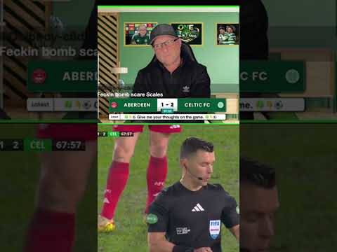 Aberdeen V Celtic BAZ RECTION
