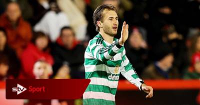Benjamin Nygren hits winner as Celtic close in on Hearts at top of table