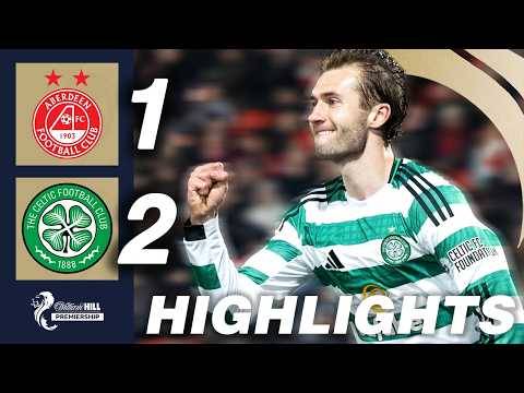 Aberdeen 1-2 Celtic | HIGHLIGHTS | William Hill Premiership