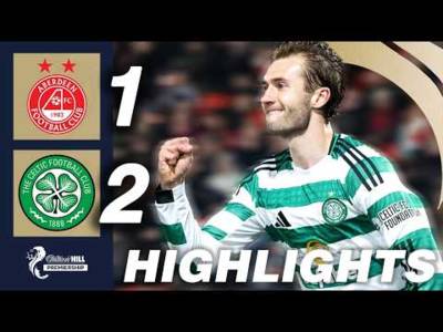 Aberdeen 1-2 Celtic | HIGHLIGHTS | William Hill Premiership
