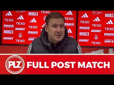 ‘It looked offside’ | Peter Leven reacts to Aberdeen 1-2 Celtic | FULL POST MATCH ‘It looked offside’ | Peter Leven reacts to Aberdeen 1-2 Celtic | FULL POST MATCH