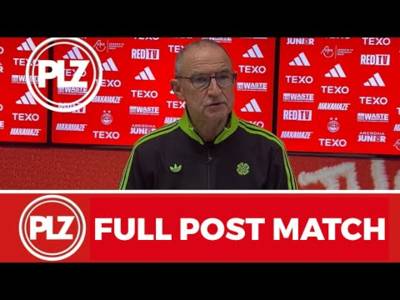 Martin O’Neil FULL Post Match | Aberdeen 1-2 Celtic