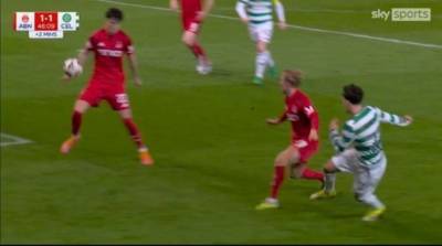 Three of four VAR checks at Pittodrie went against Celtic