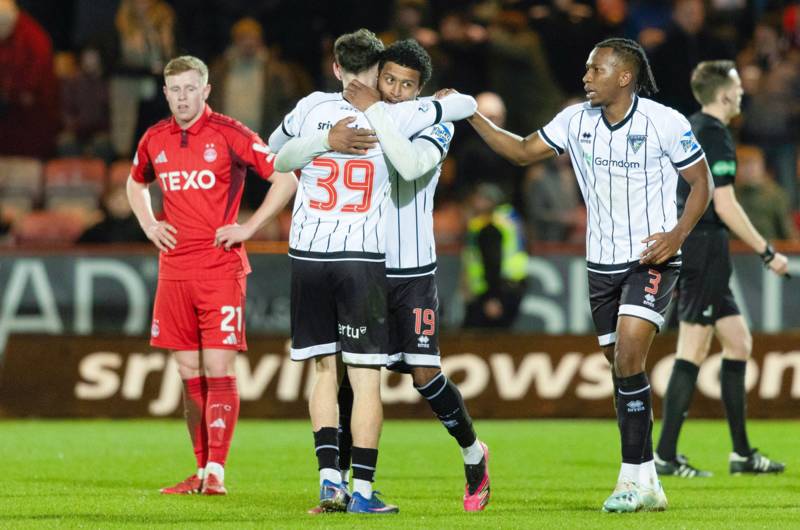 Scottish Cup holders Aberdeen embarrassed by Dunfermline as Neil Lennon puts feat up there with Celtic