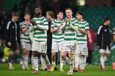 Leave it all out there today Celtic, and history is yours for the taking.