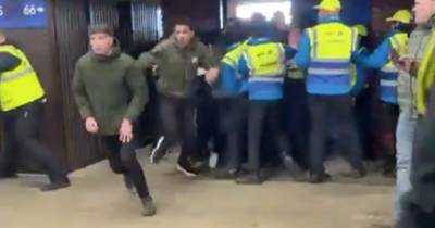 Celtic fans storm gates before Rangers clash as chaotic Ibrox scenes emerge ahead of Scottish Cup blockbuster
