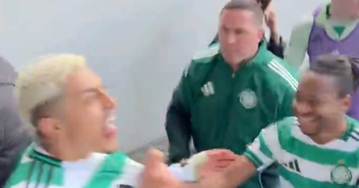 Celtic stars walk Rangers gauntlet of X-rated abuse as Aruajo and Maeda show rivals their true colours