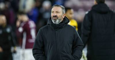 Derek McInnes responds to claims Hearts are only top due to Celtic and Rangers woes as boss makes points prediction