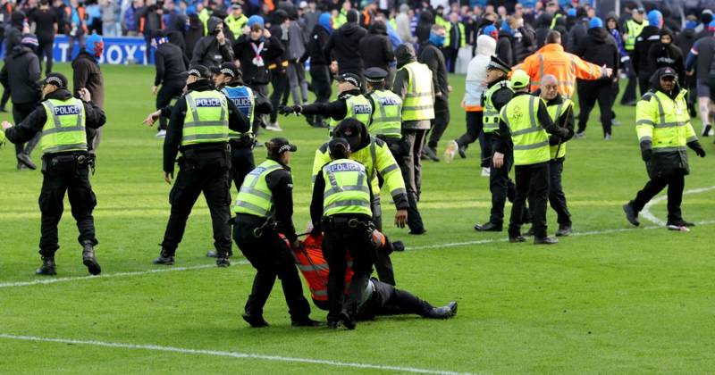 Probe launched into Rangers and Celtic fan mayhem as football chiefs slam ugly Ibrox scenes