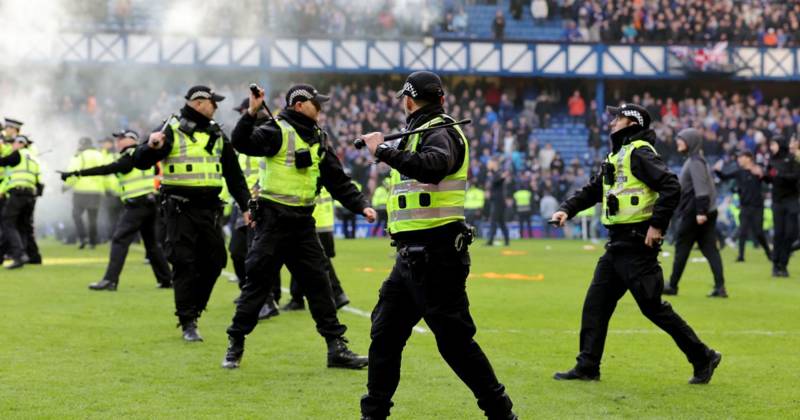 Rangers v Celtic pitch invasion LIVE as chaos ensues after Scottish Cup Quarter Final