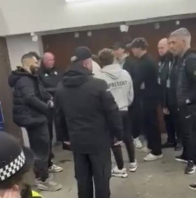 Watch: Brilliant Moment Injured Celtic Stars Celebrate With Supporters