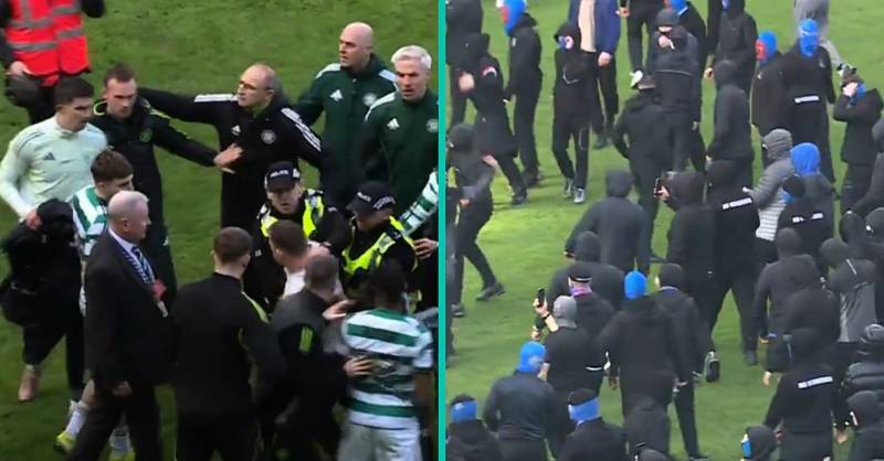 Chaotic Scenes Erupt At Ibrox After Celtic Knock Rangers Out Of Scottish Cup