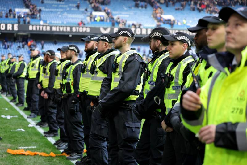 Violence flares at Ibrox as Celtic stun Rangers with penalty shootout cup triumph