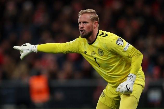 Kasper Schmeichel facing difficult Denmark gloves decision