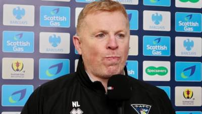 Neil Lennon explains why historic Dunfermline cup win vs Aberdeen matches Celtic achievements