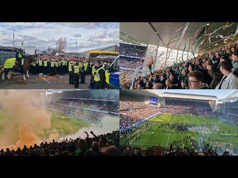 Atmosphere Highlights, Penalties, Full Time Scenes & Celebrations | Rangers 0-0 Celtic (2-4)