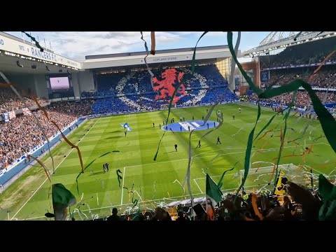 Celtic Fans MOCKING Rangers Inside Ibrox? Zombie Nation, Simply The Best, Penny Arcade, Danny Rohl