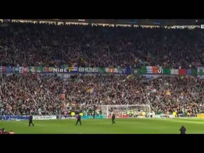 SIMPLY THE BEST &ndash; 7500 CELTIC FANS MOCKING RANGERS AT IBROX