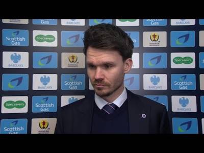 Rangers head coach Danny Röhl reacts to his side’s penalty shootout defeat to Celtic