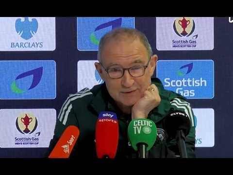 Martin O’Neill is not happy with BBC man as he explains Celtic starting XI vs Rangers