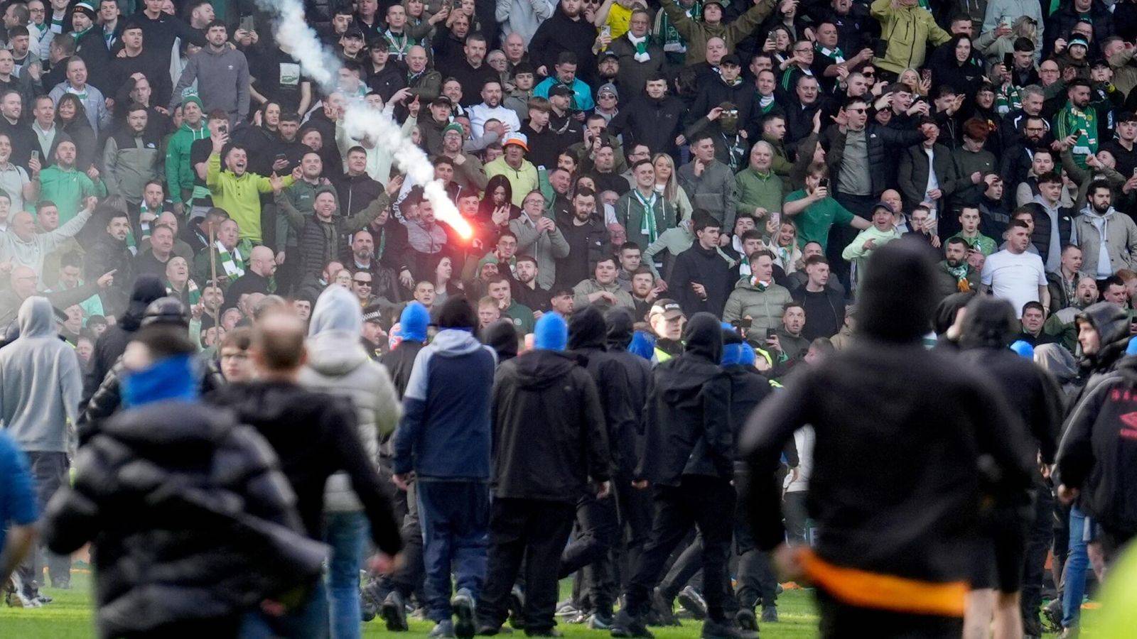 Röhl condemns O** F*** pitch invasion as Scottish FA launch investigation