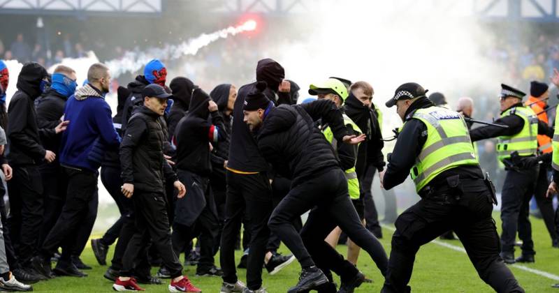 Pitch fights, mocking disaster victims &ndash; how shameful Celtic and Rangers violence unfolded