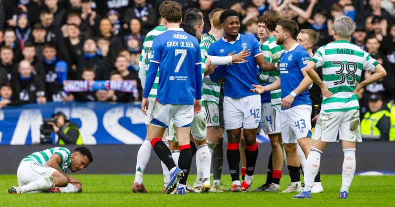 Auston Trusty accused of ‘cheating’ in Rangers v Celtic flashpoint as former top ref erupts
