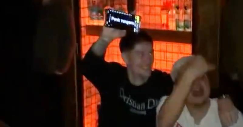 Tomas Cvancara taunts Rangers as Celtic penalty hero flaunts X-rated message at Scottish Cup afterparty