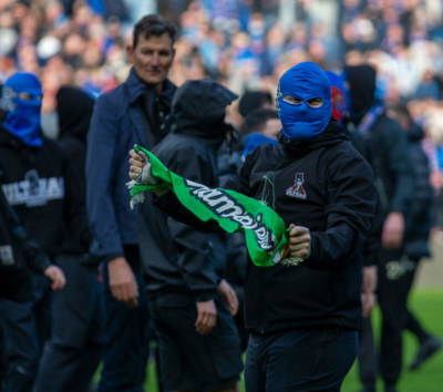 New Footage Shows Rangers Fan Lunge at Celtic Hero