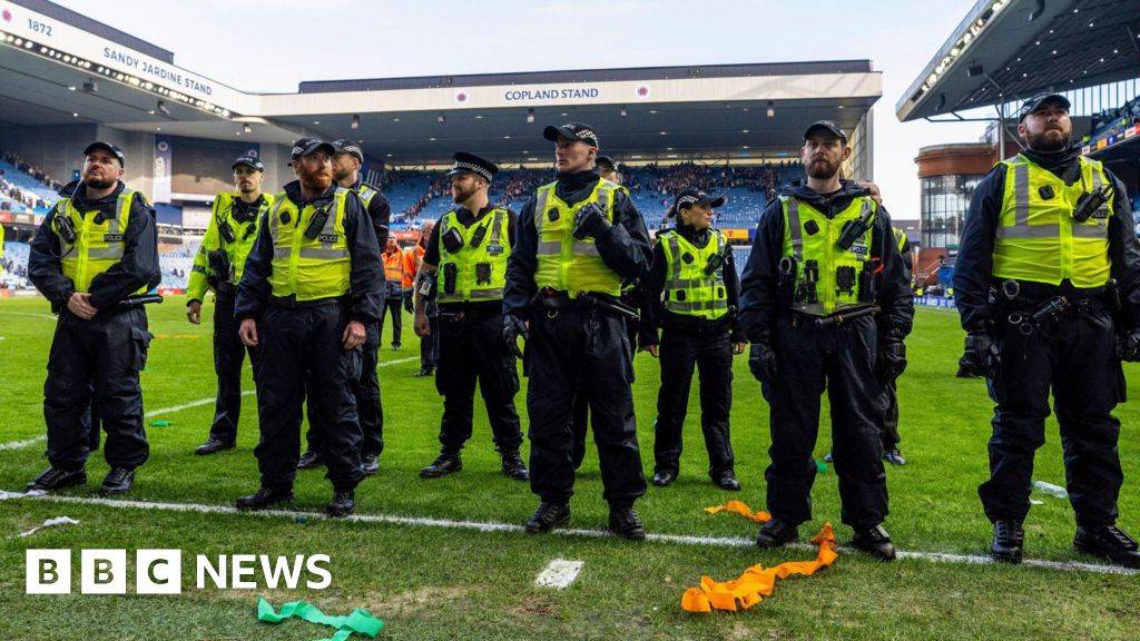 Nine arrested over Rangers v Celtic fan disorder